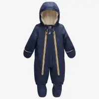 E. LE VRAI 3.0 SNOTTY ORSETTO - Sport Suits - TRACKSUIT - Kid unisex - BLUE DEPHT-ECRU