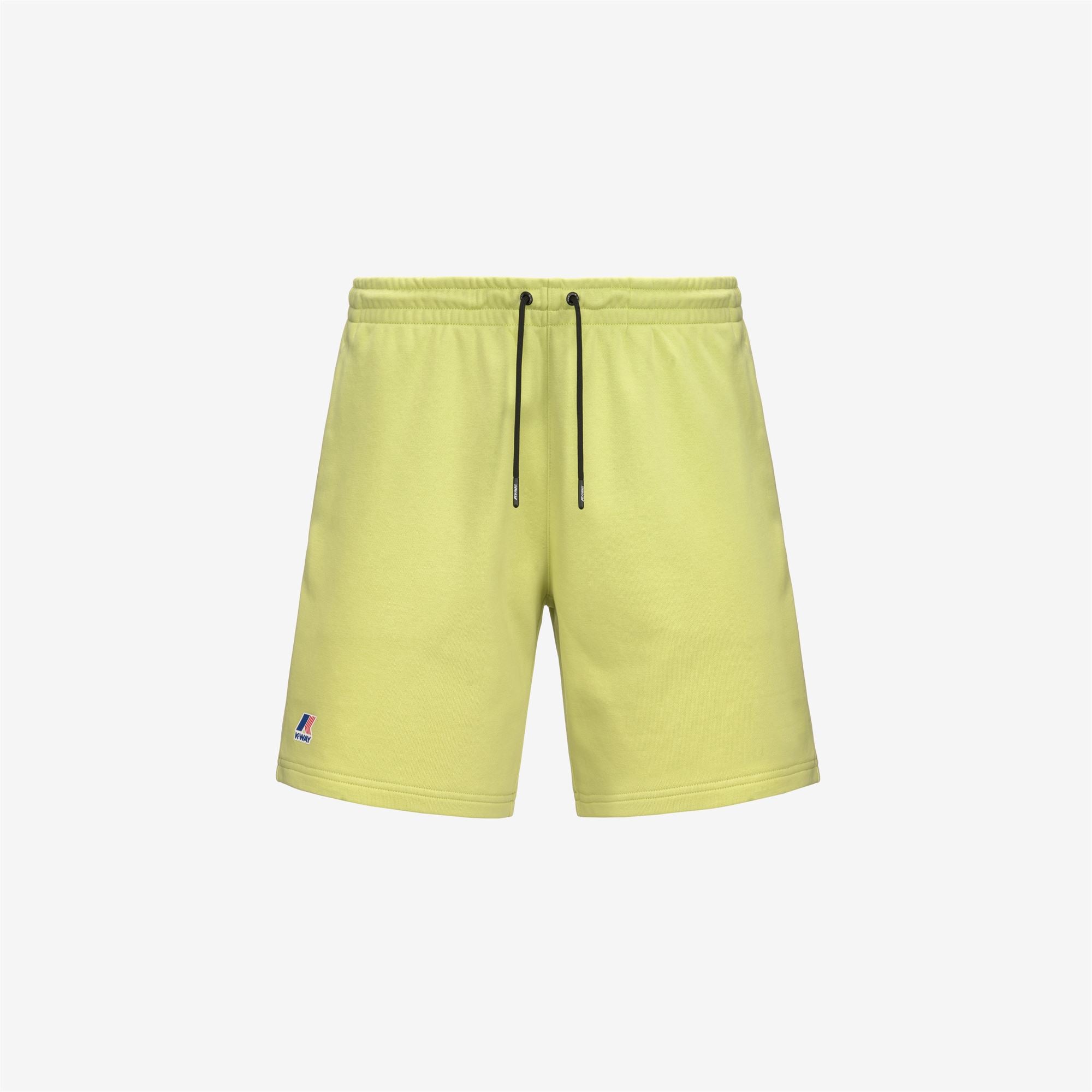 LE VRAI DORIAN POLY COTTON - Shorts - Sport  Shorts - Unisex - GREEN CELERY