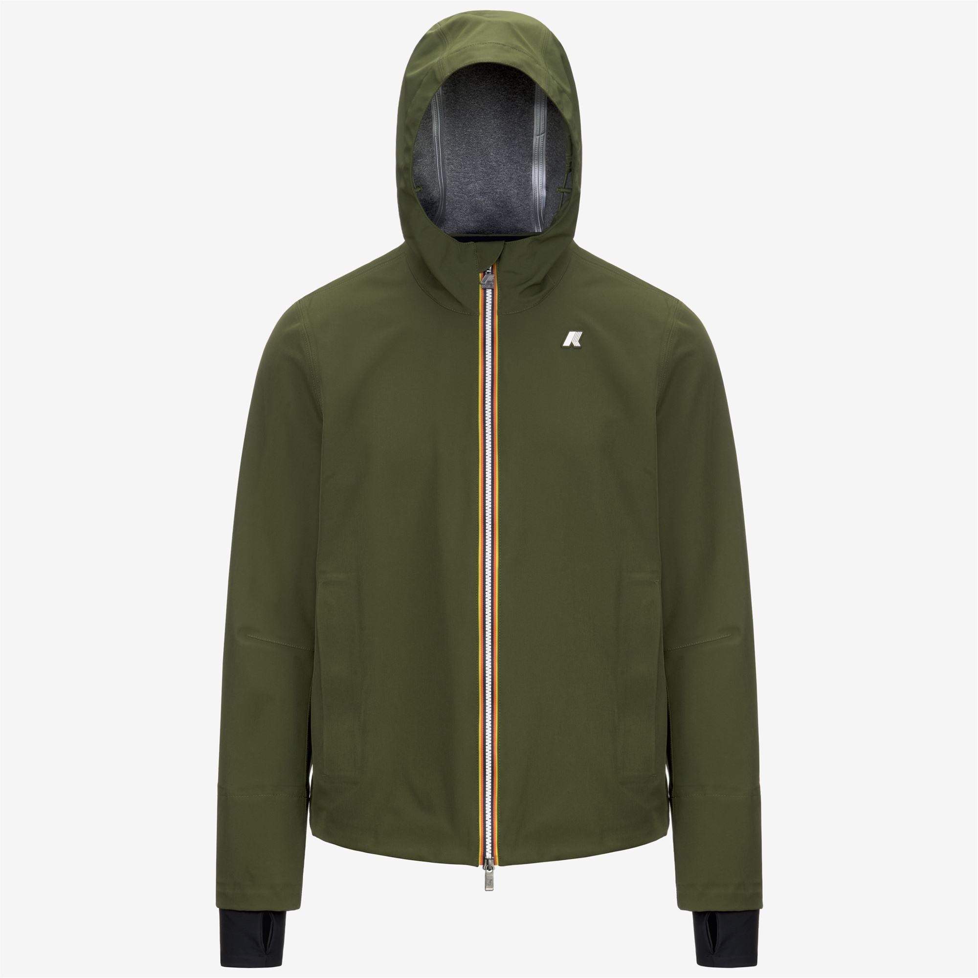 JACKO BONDED JERSEY - Jackets - Short - Man - GREEN CYPRESS