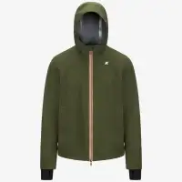 JACKO BONDED JERSEY - Jackets - Short - Man - GREEN CYPRESS