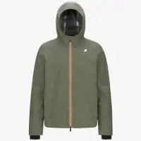 JACKO BONDED JERSEY - Jackets - Short - Man - GREEN LICHEN