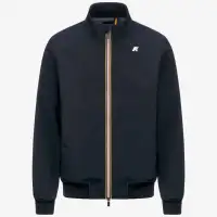 ARSENE BONDED JERSEY - Jackets - Short - Man - BLUE DEPTH