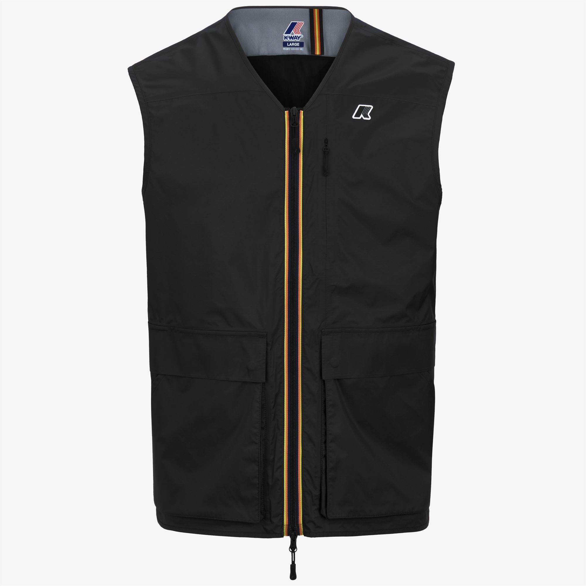 GORGES - Jackets - Vest - Unisex - BLACK PURE