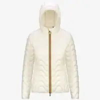 LILY QUILTED WARM - Jackets - Short - Woman - WHITE GARDENIA