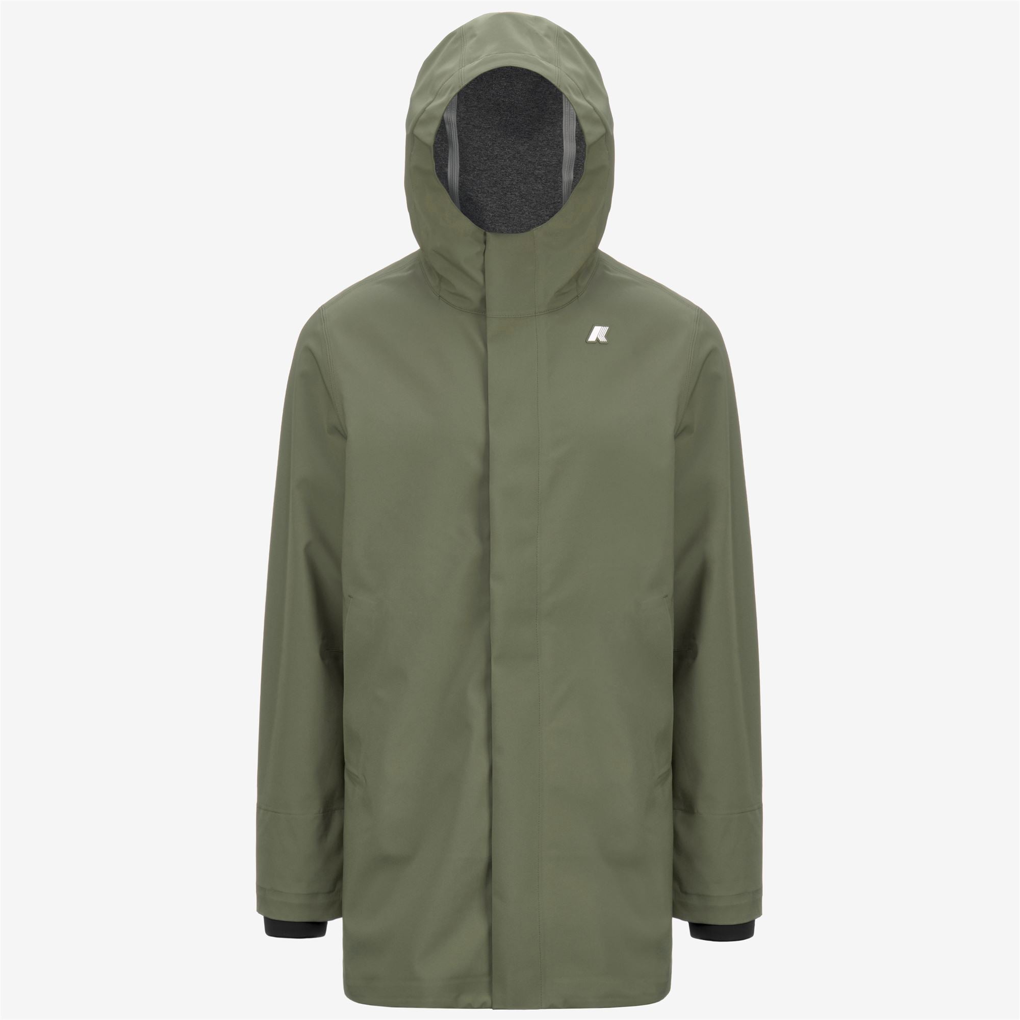 TOMMY BONDED JERSEY - Jackets - 3/4 LENGTH - Man - GREEN LICHEN
