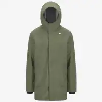 TOMMY BONDED JERSEY - Jackets - 3/4 LENGTH - Man - GREEN LICHEN
