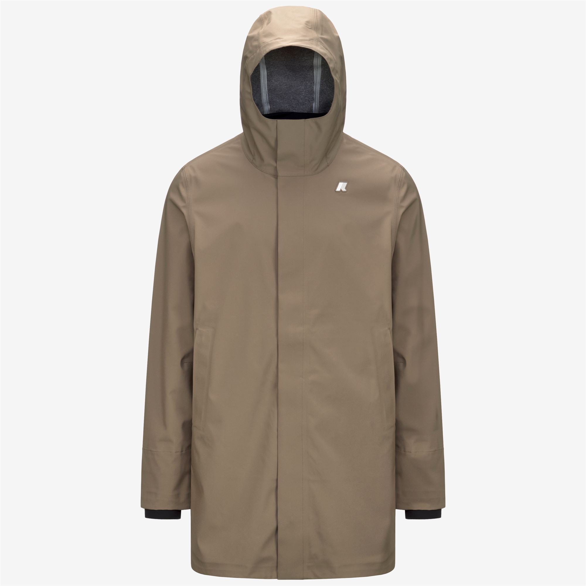 TOMMY BONDED JERSEY - Jackets - 3/4 LENGTH - Man - BEIGE TAUPE