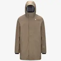 TOMMY BONDED JERSEY - Jackets - 3/4 LENGTH - Man - BEIGE TAUPE