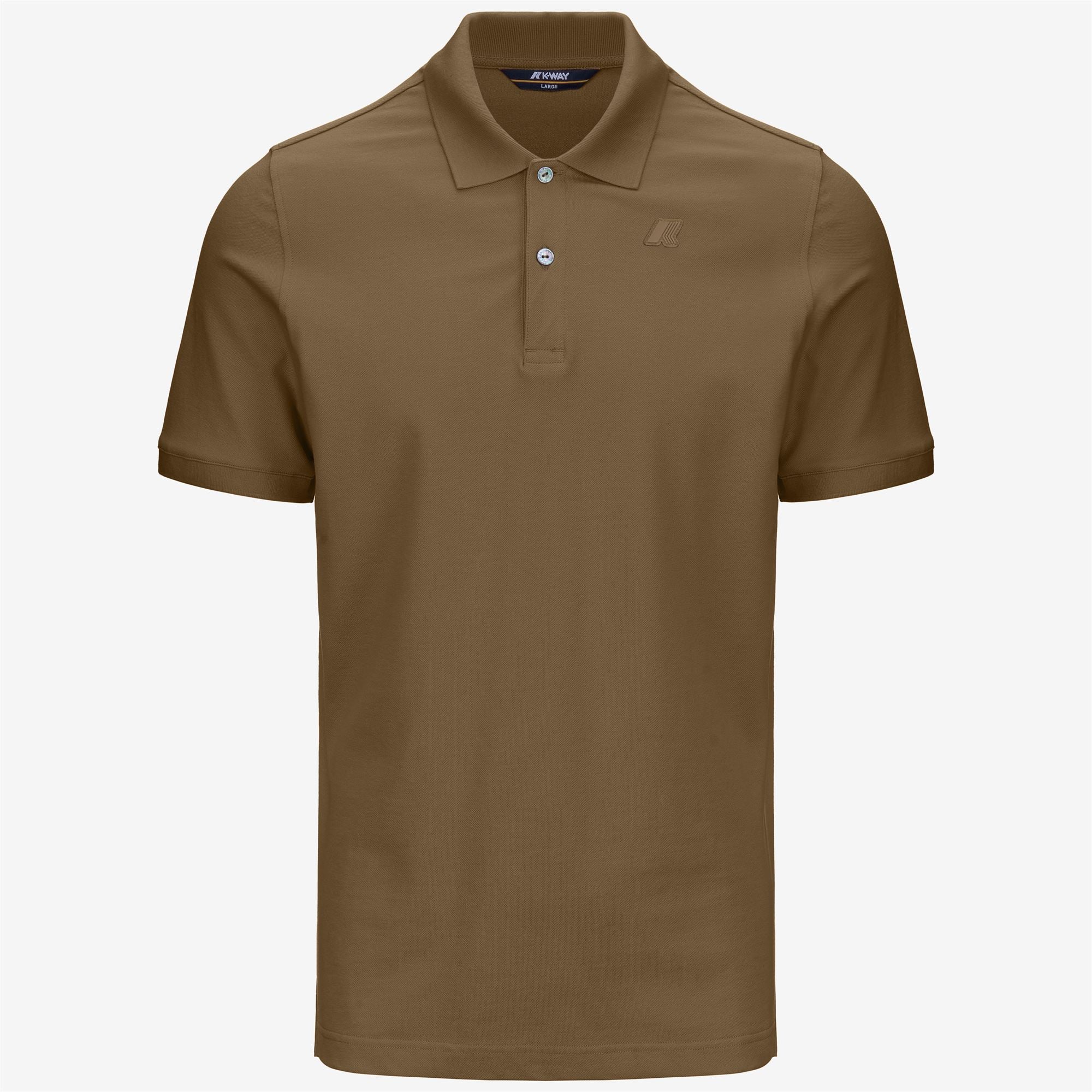 AMEDEE PIQUE - Polo Shirts - Polo - Man - BROWN CORDA