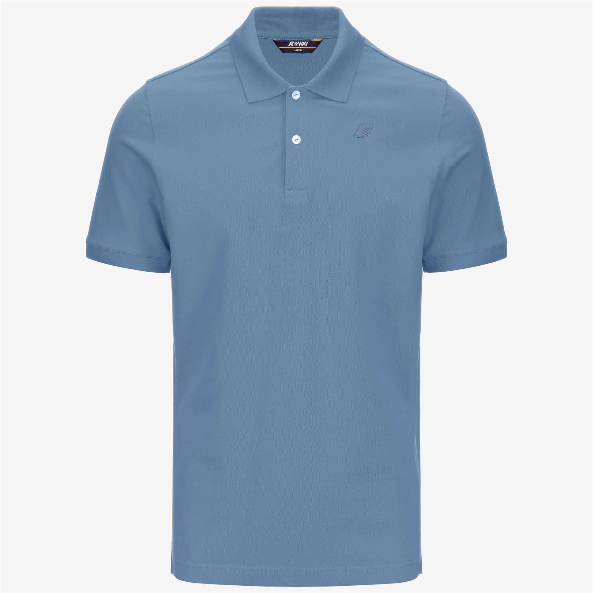 AMEDEE PIQUE - Polo Shirts - Polo - Man - BLUE ALLURE