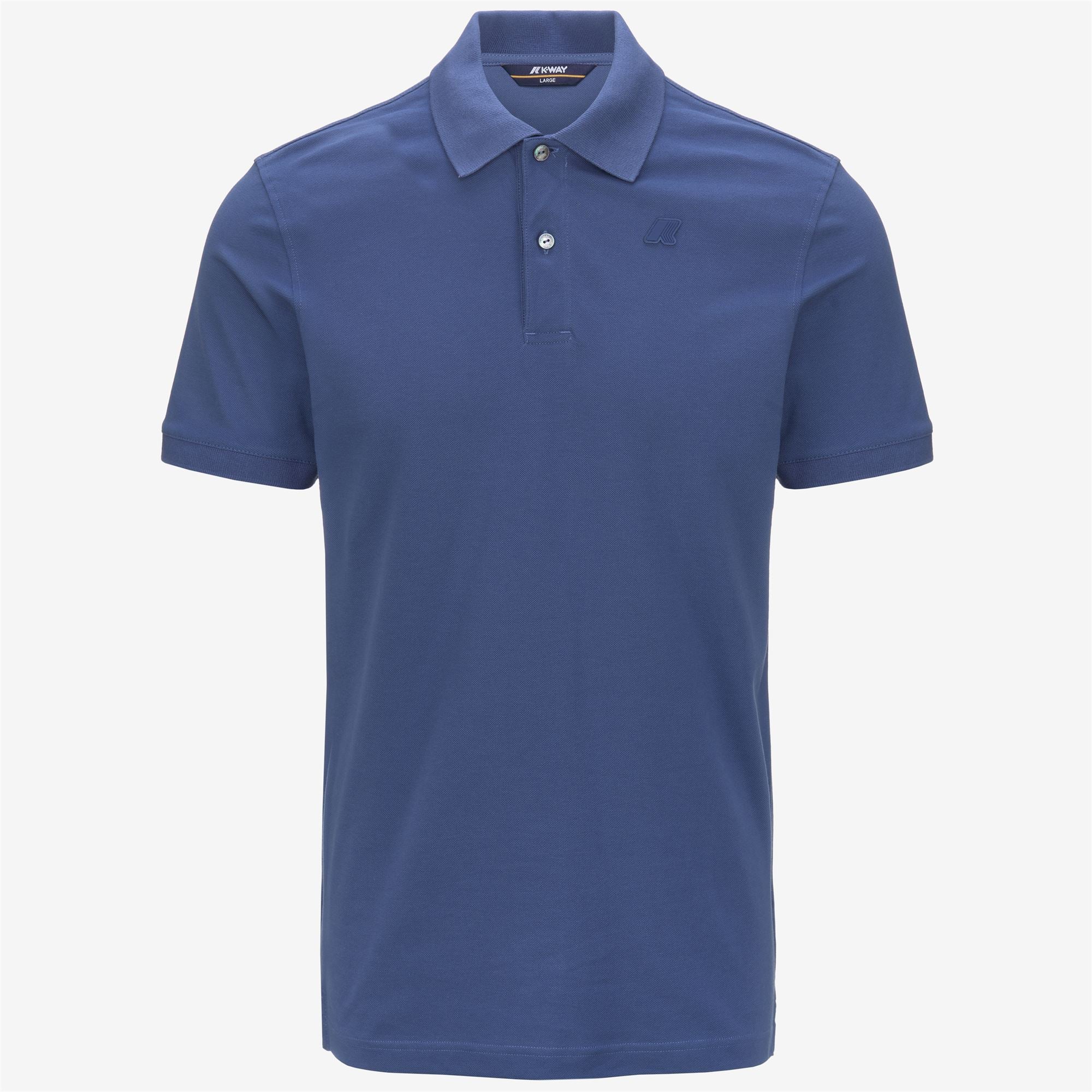 AMEDEE PIQUE - Polo Shirts - Polo - Man - BLUE FIORD