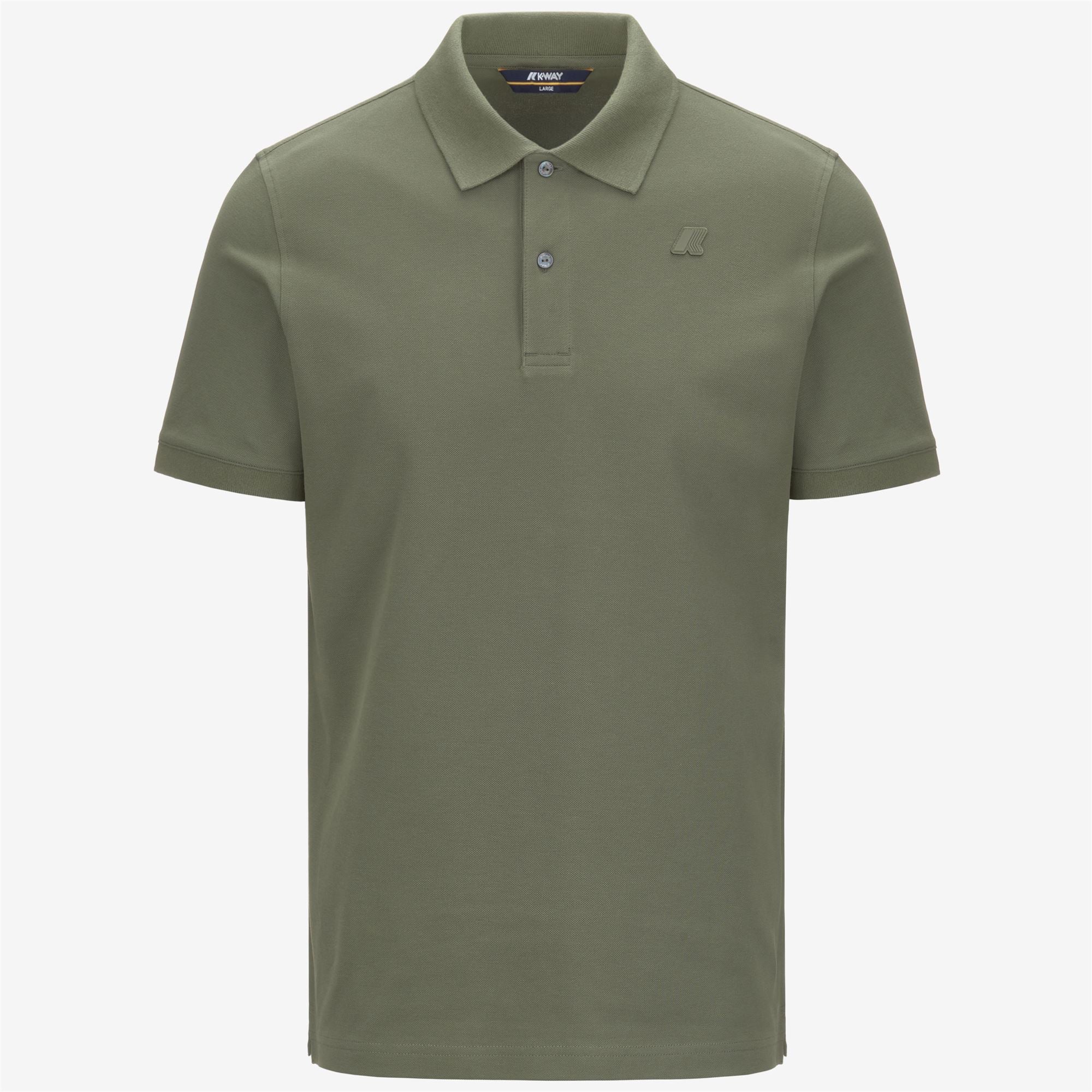 AMEDEE PIQUE - Polo Shirts - Polo - Man - GREEN LICHEN
