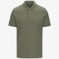 AMEDEE PIQUE - Polo Shirts - Polo - Man - GREEN LICHEN