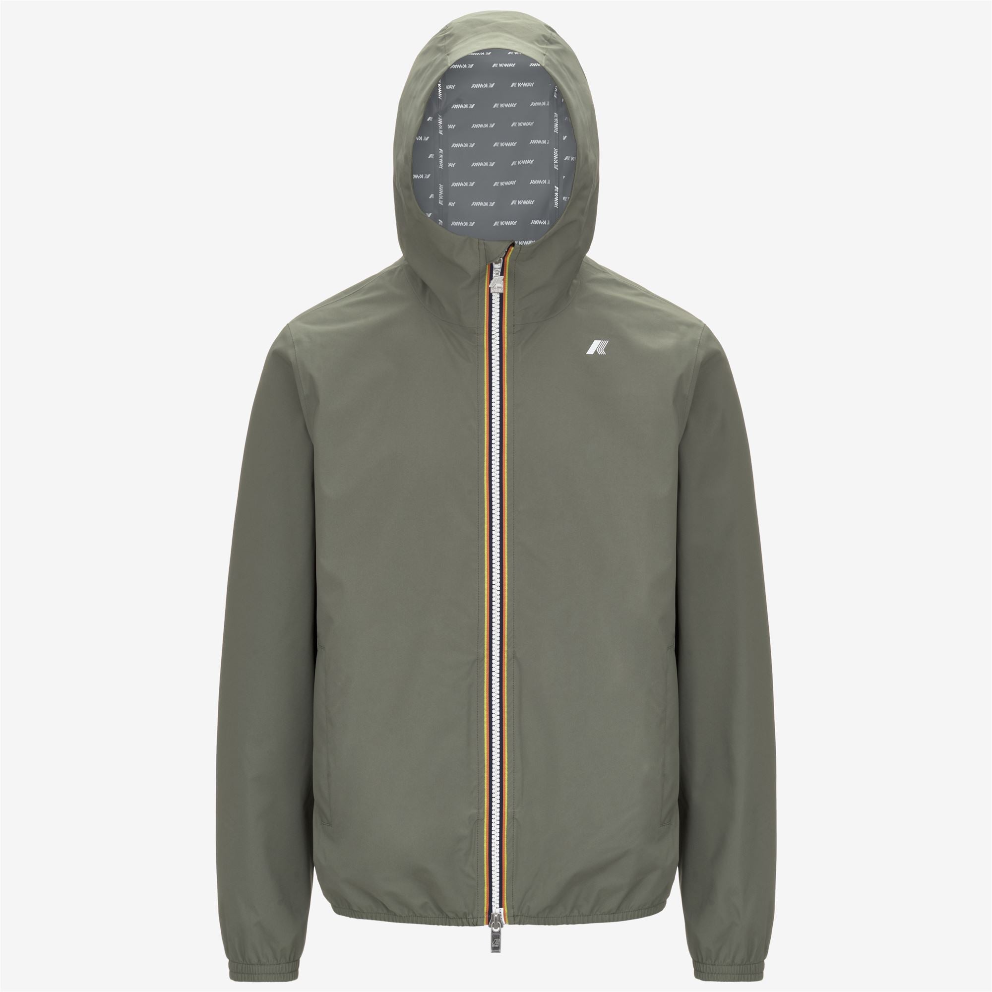 JACK STRETCH DOT - Jackets - Short - Man - GREEN LICHEN