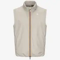 VALEN STRETCH DOT - Jackets - Vest - Man - BEIGE LT