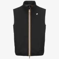 VALEN STRETCH DOT - Jackets - Vest - Man - BLACK PURE