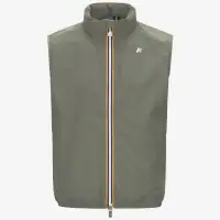 VALEN STRETCH DOT - Jackets - Vest - Man - GREEN LICHEN