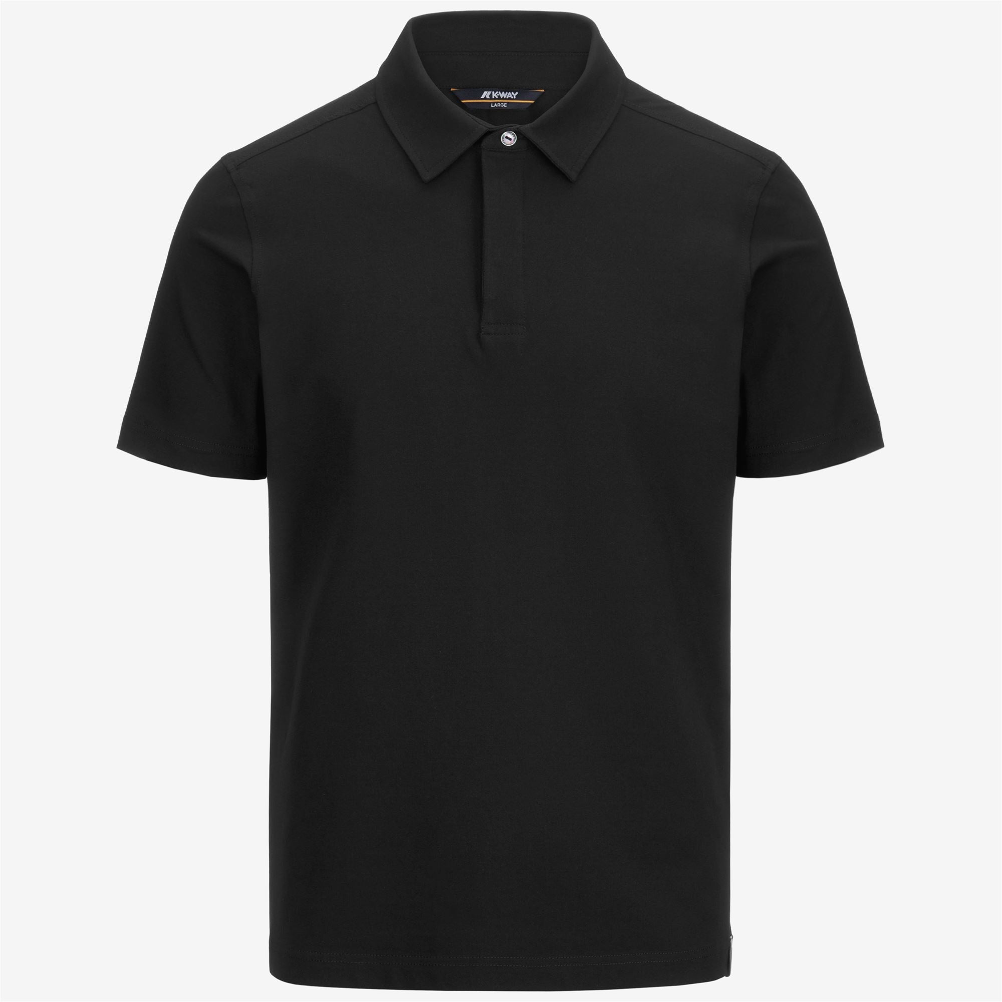 VINCELLE ICE COTTON - Polo Shirts - Polo - Man - BLACK PURE