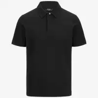 VINCELLE ICE COTTON - Polo Shirts - Polo - Man - BLACK PURE