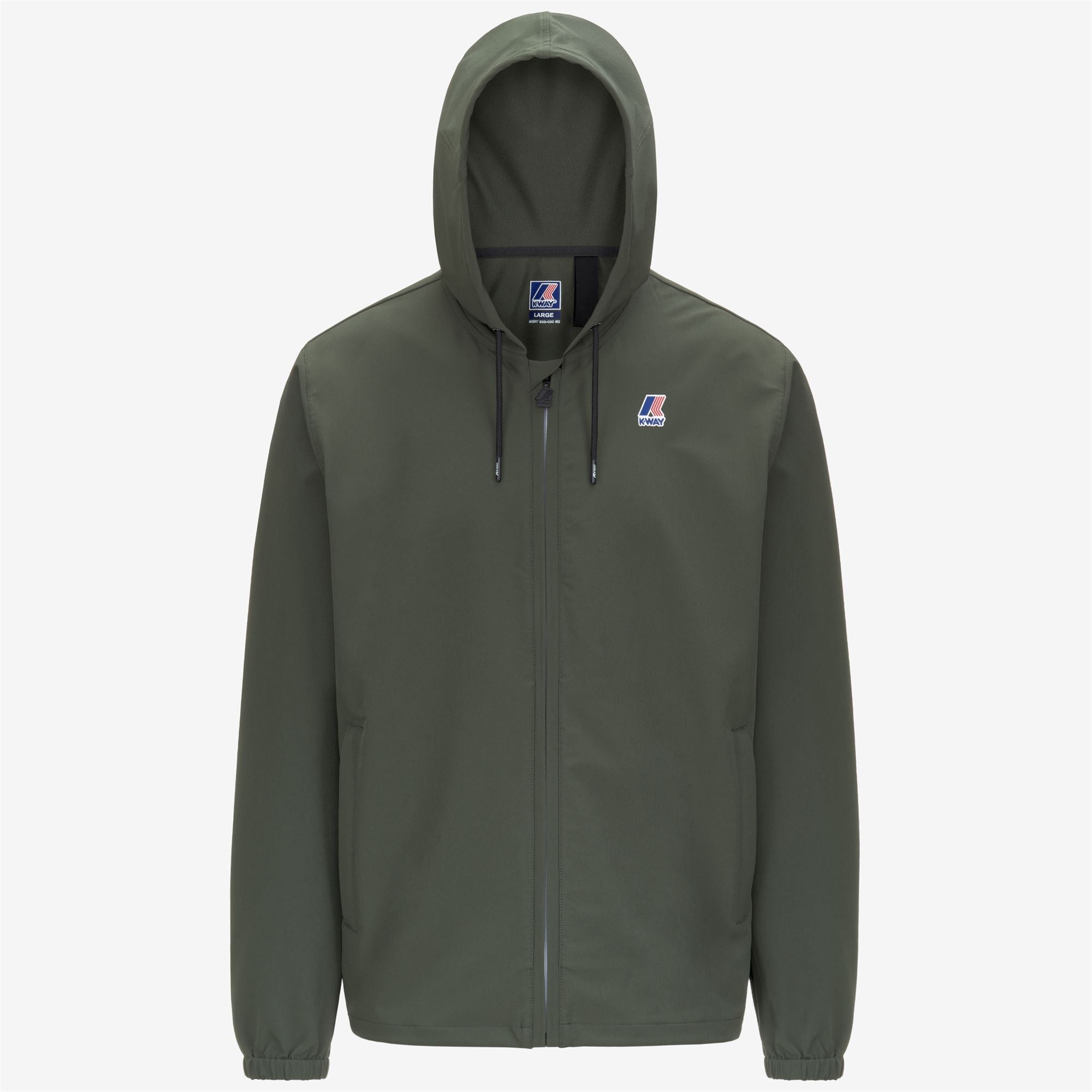 LE VRAI GARETH - Fleece - Jacket - Unisex - GREEN BLACKISH