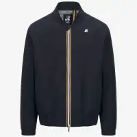 AURENE STRETCH DOT - Jackets - Short - Man - BLUE DEPTH