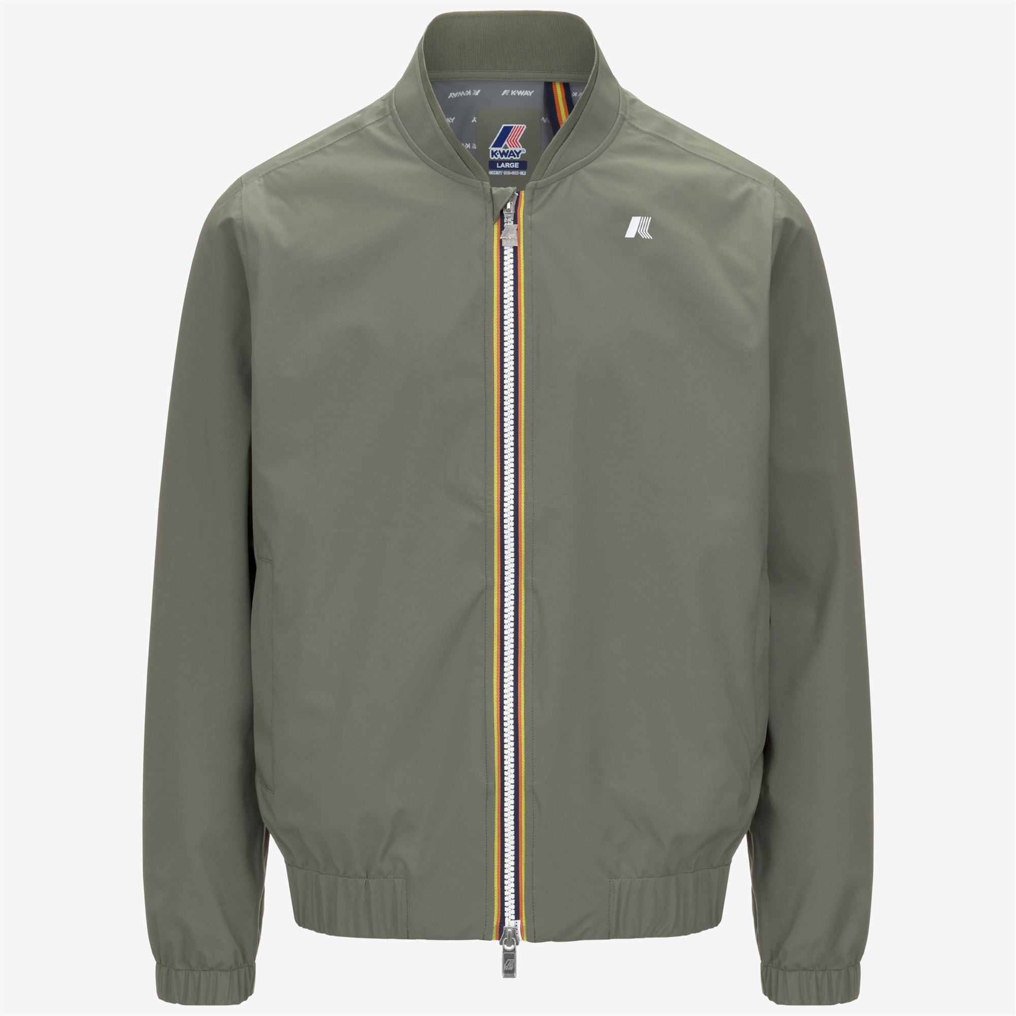 AURENE STRETCH DOT - Jackets - Short - Man - GREEN LICHEN