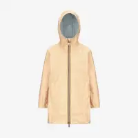 P. DENISE PLUS.2 REVERSIBLE - Jackets - Mid - Girl - BEIGE SHEEPSKIN-BLUE BABY