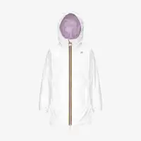 P. DENISE PLUS.2 REVERSIBLE - Jackets - Mid - Girl - WHITE-VIOLET LT LILAC