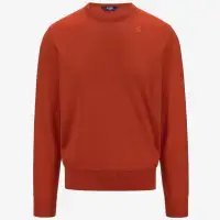 SEBASTIEN MERINO - KNITWEAR - Pull  Over - Man - RED CRETA