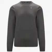 SEBASTIEN MERINO - KNITWEAR - Pull  Over - Man - GREY MD MEL