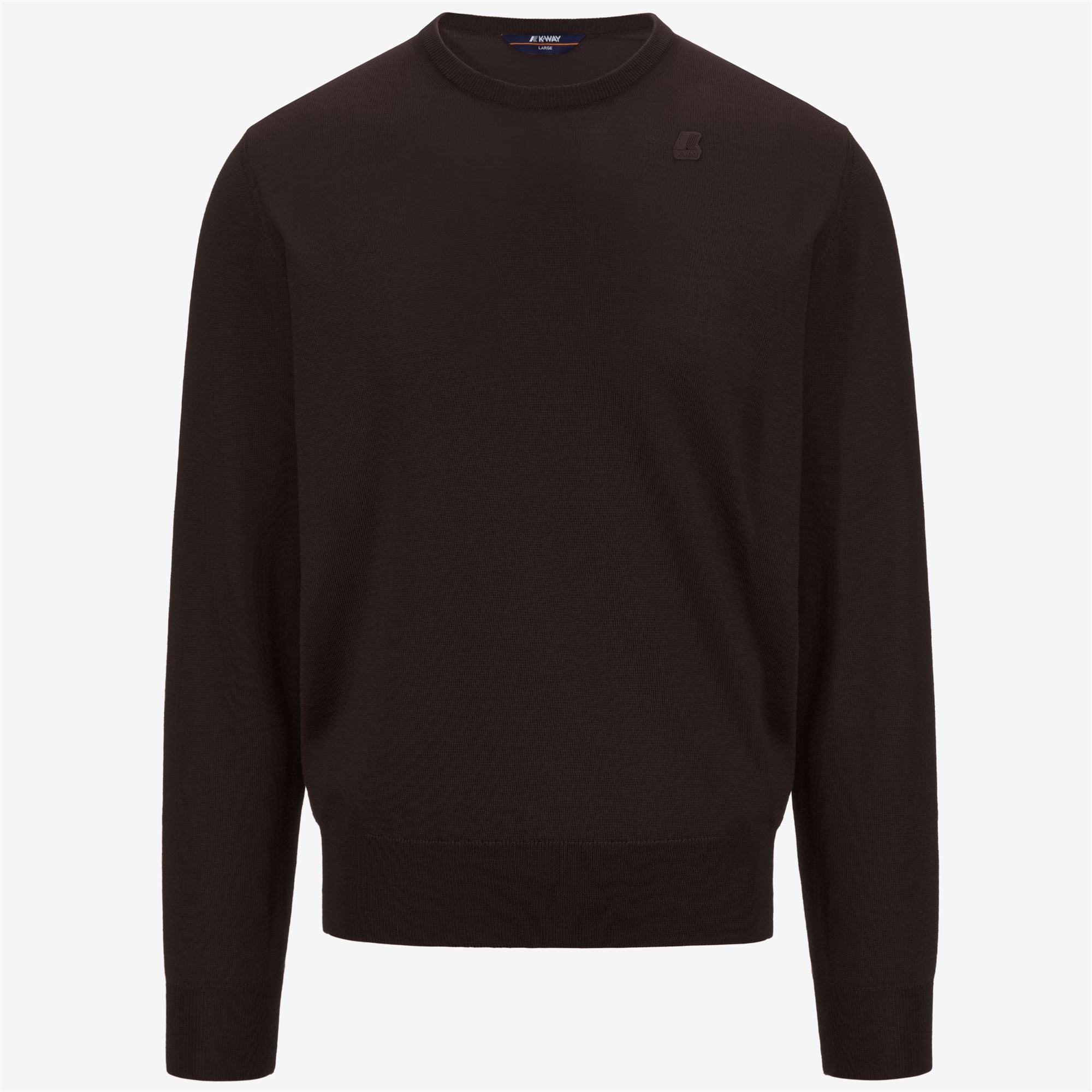 SEBASTIEN MERINO - KNITWEAR - Pull  Over - Man - BROWN MOLE