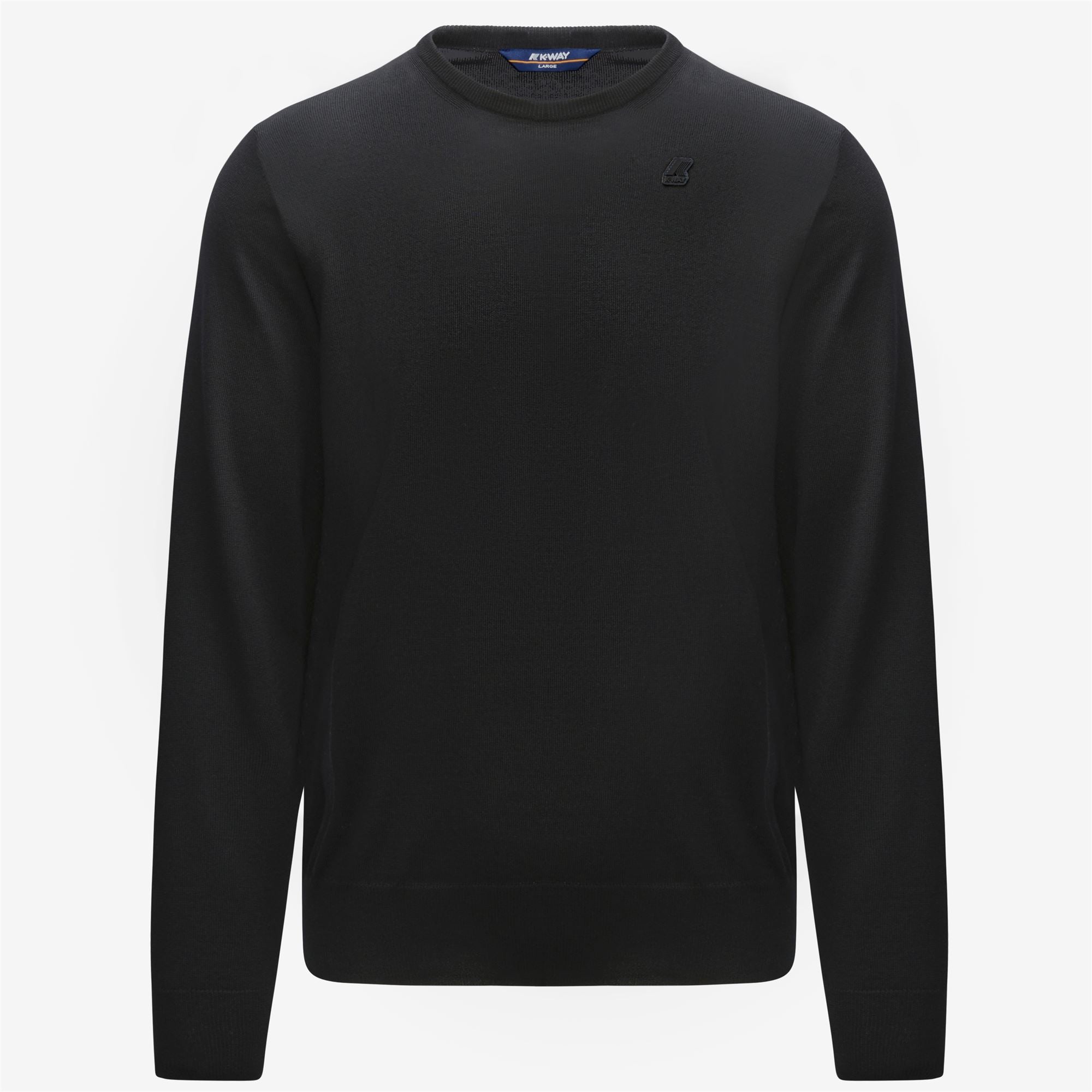 SEBASTIEN MERINO - KNITWEAR - Pull  Over - Man - BLACK PURE