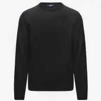 SEBASTIEN MERINO - KNITWEAR - Pull  Over - Man - BLACK PURE