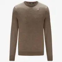 SEBASTIEN MERINO - KNITWEAR - Pull  Over - Man - BEIGE TAUPE