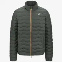 VALENTINE QUILTED WARM - Jackets - Short - Man - GREEN BLACKISH