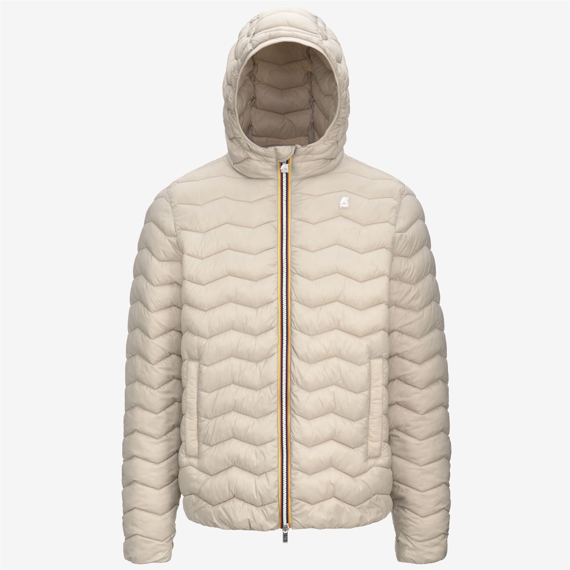 JACK QUILTED WARM - Jackets - Short - Man - BEIGE GREY