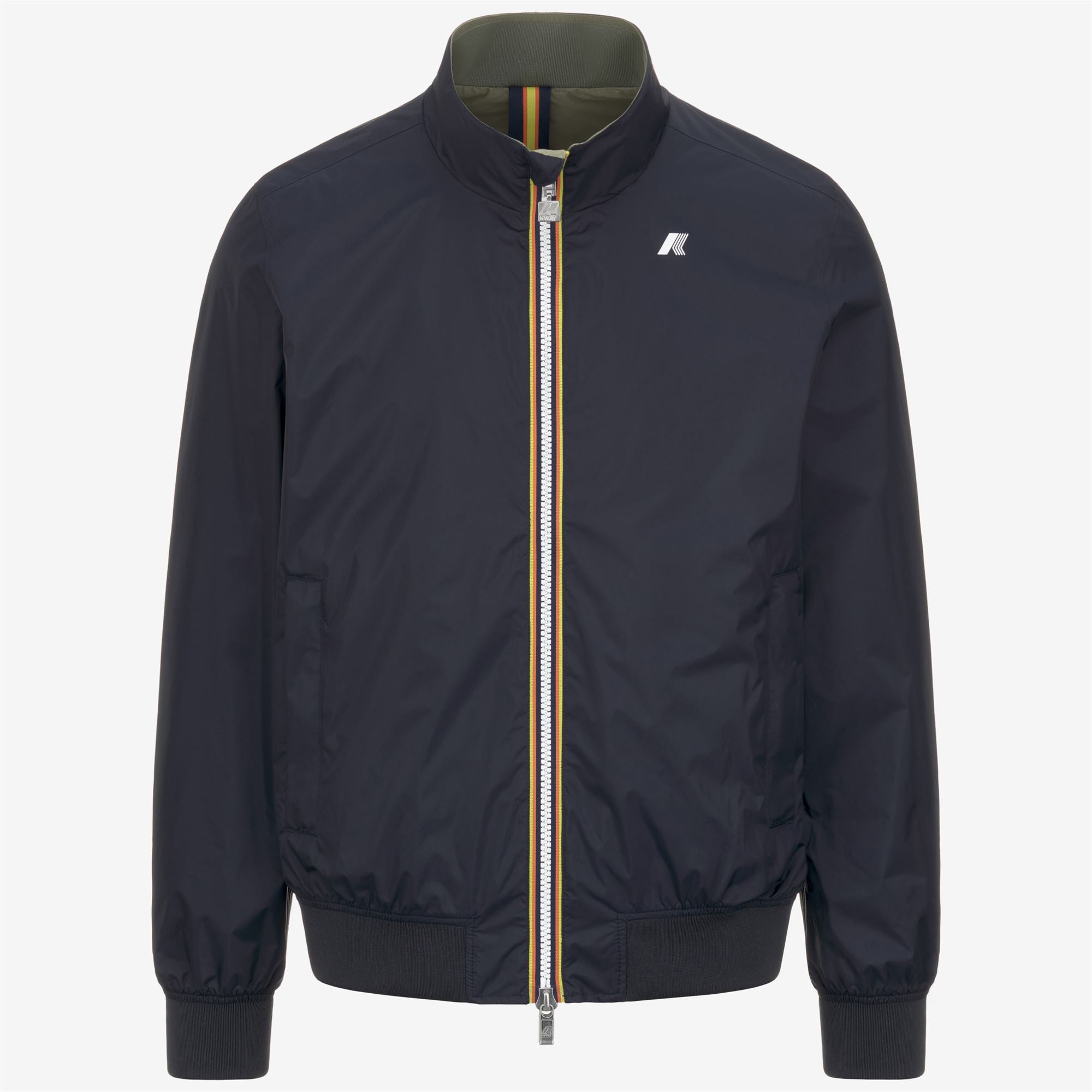 ARSENE PLUS.2 REVERSIBLE - Jackets - Short - Man - BLUE DEPTH-GREEN LICHEN