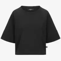 INDRE JERSEY - T-ShirtsTop - T-Shirt - Woman - BLACK PURE