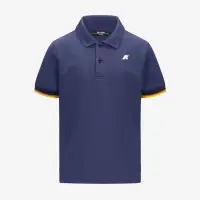 P. VINCENT PIQUE - Polo Shirts - Polo - Boy - BLUE DEEP COBALT