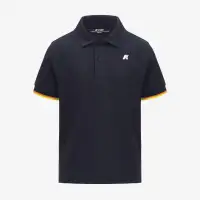 P. VINCENT PIQUE - Polo Shirts - Polo - Boy - BLUE DEPTH