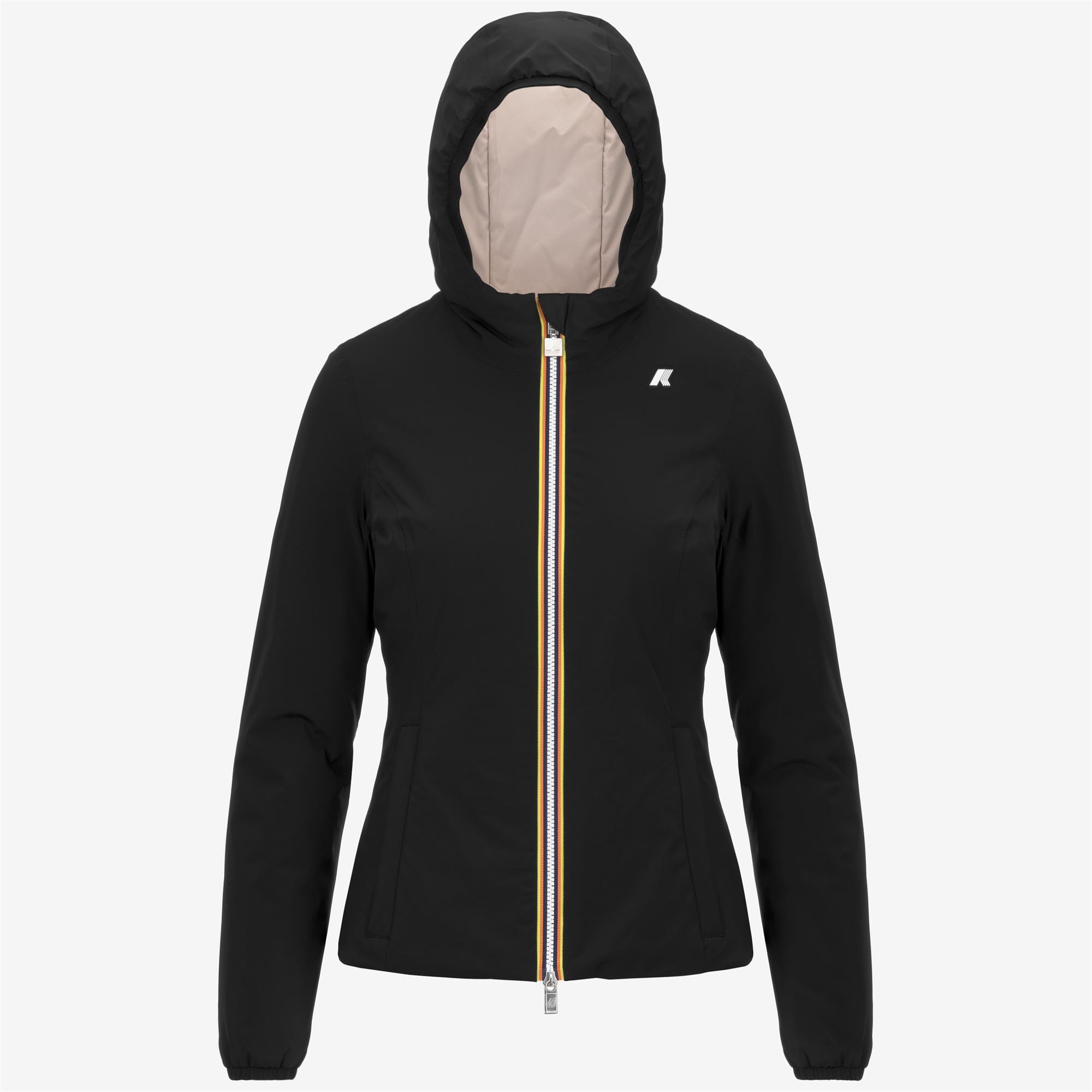 LILY ST WARM REVERSIBLE - Jackets - Short - Woman - BLACK P-BEIGE G