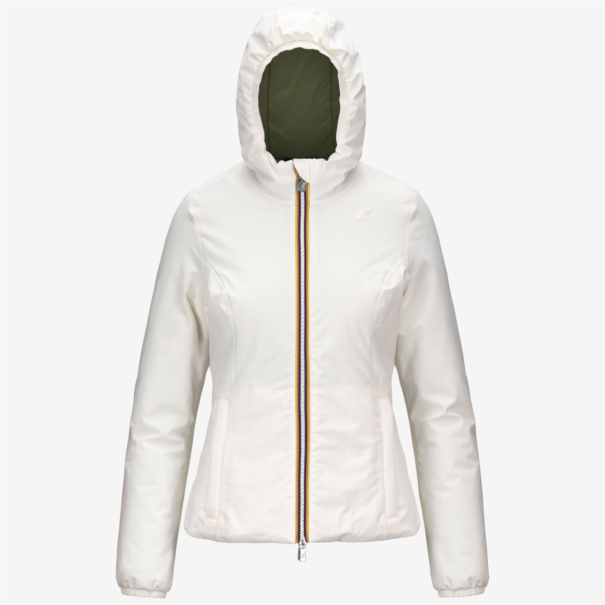 LILY ST WARM REVERSIBLE - Jackets - Short - Woman - WHITE GARDENIA-GREEN CYPRESS