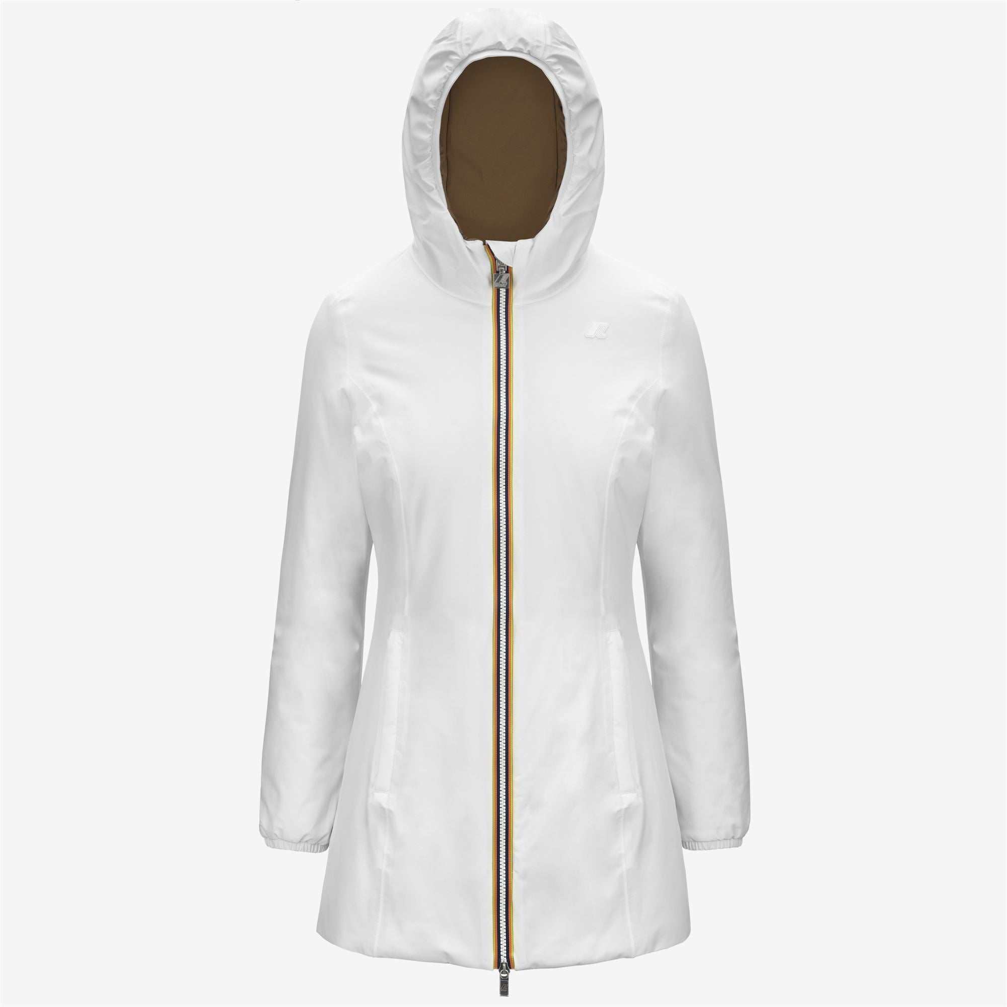 DENISE ST WARM REVERSIBLE - Jackets - Mid - Woman - WHITE G-BROWN C