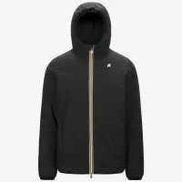 JACK ST WARM REVERSIBLE - Jackets - Short - Man - BLACK PURE-GREEN BLACKISH