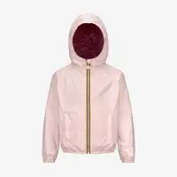 P. LILY PLUS.2 REVERSIBLE - Jackets - Short - Girl - PINK GARDENIA-RED DK