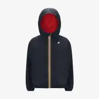 P. JAKE PLUS.2 REVERSIBLE - Jackets - Short - Boy - BLUE DEPTH-RED