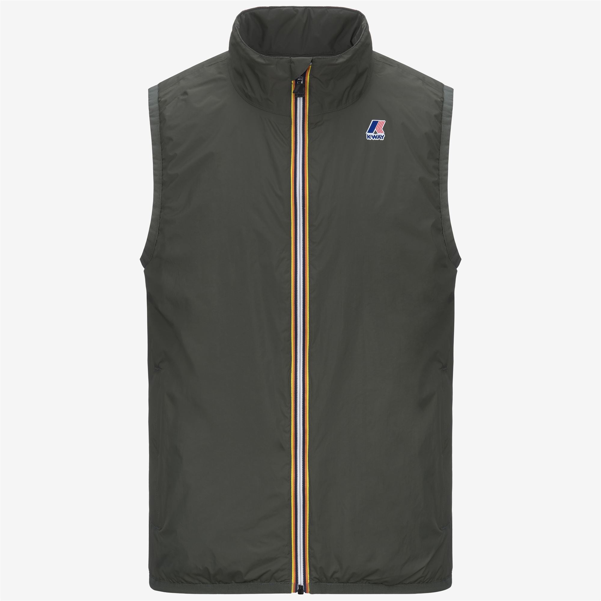 LE VRAI 4.0 ROULAND WARM - Jackets - Vest - Unisex - GREEN BLACKISH