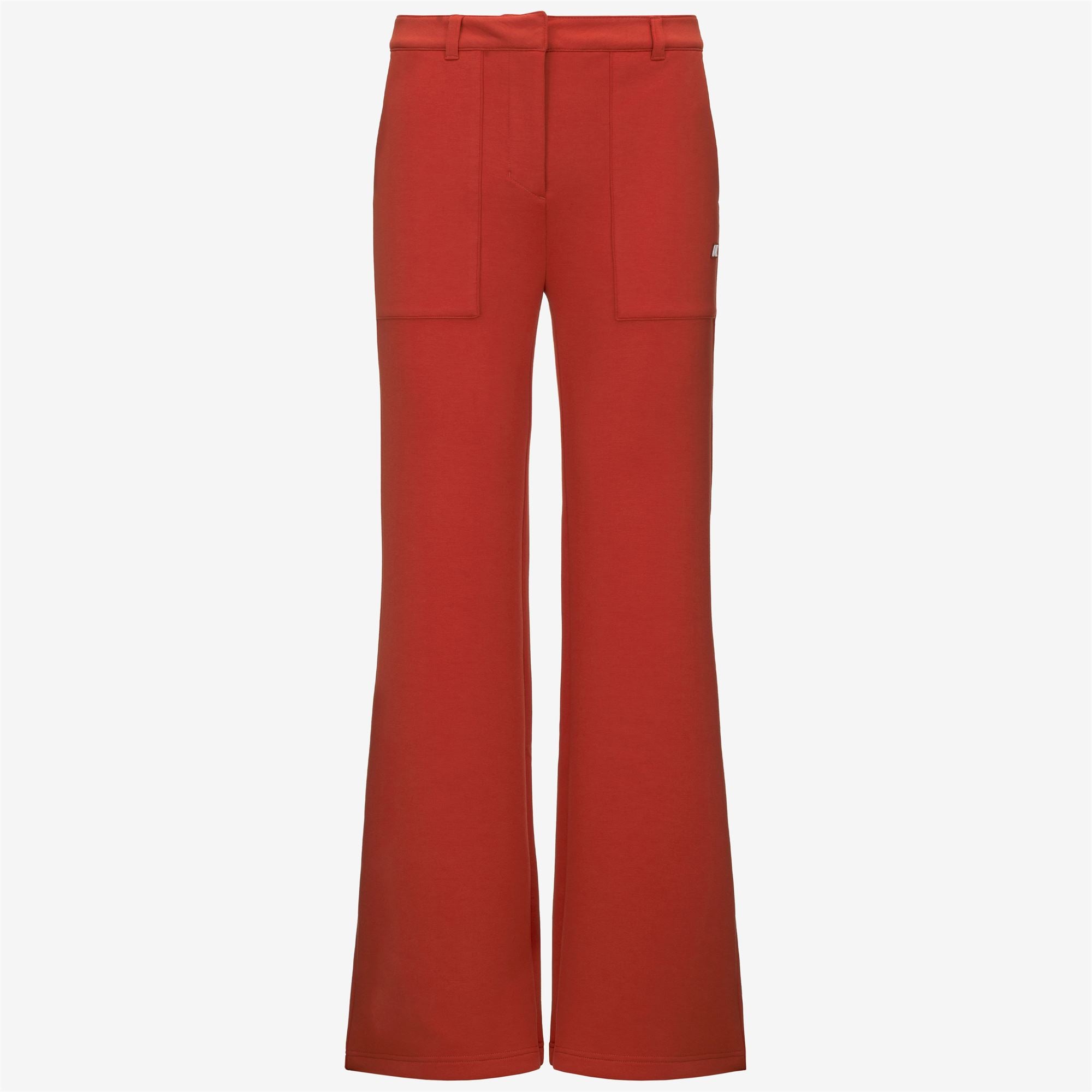 JANINNE LIGHT SPACER - Pants - Sport Trousers - Woman - RED POMPEIAN