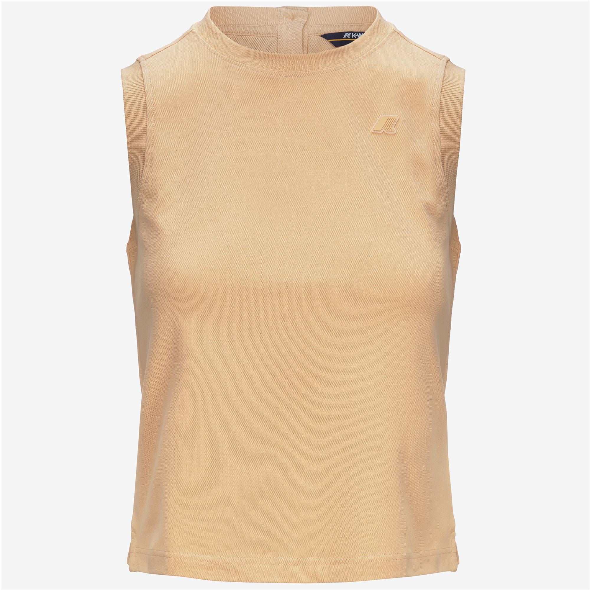 MOSA PIQUE - T-ShirtsTop - T-Shirt - Woman - BEIGE SHEEPSKIN
