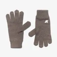 ALFRED CARDIGAN STITCH WOOL - Gloves - Glove - Unisex - BEIGE TAUPE MELANGE